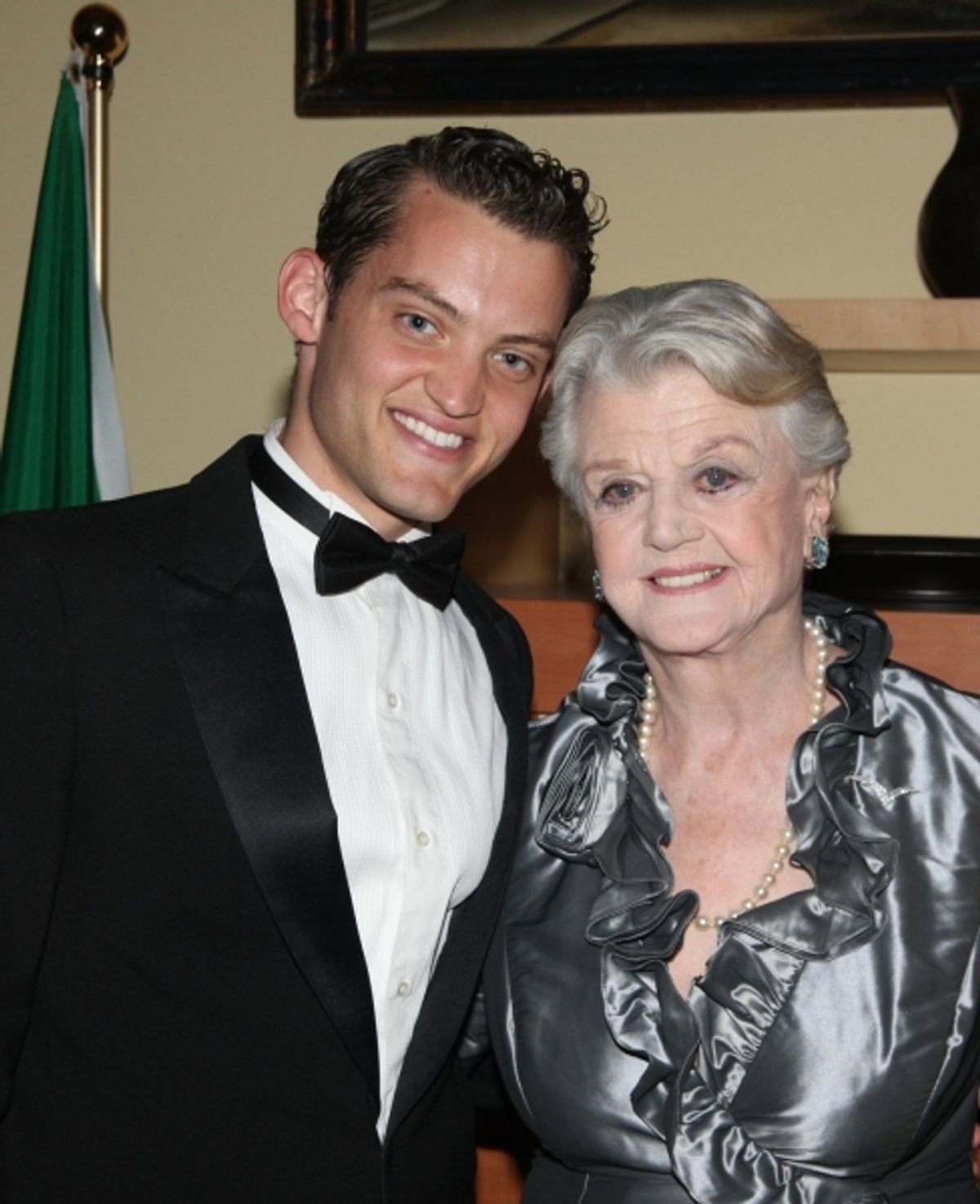 Patrick Thomas Cragin and Angela Lansbury at 