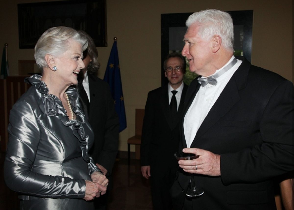 Angela Lansbury & Congressman James Moran at 