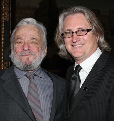Stephen Sondheim & Eric Schaeffer Photo
