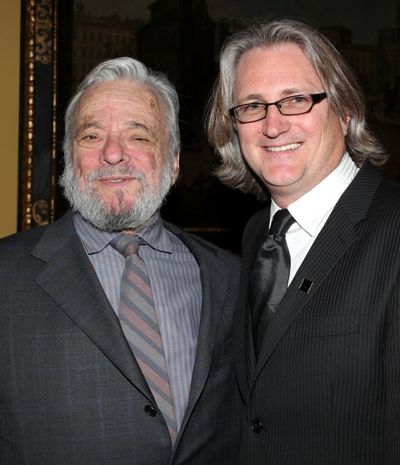 Stephen Sondheim & Eric Schaeffer Photo