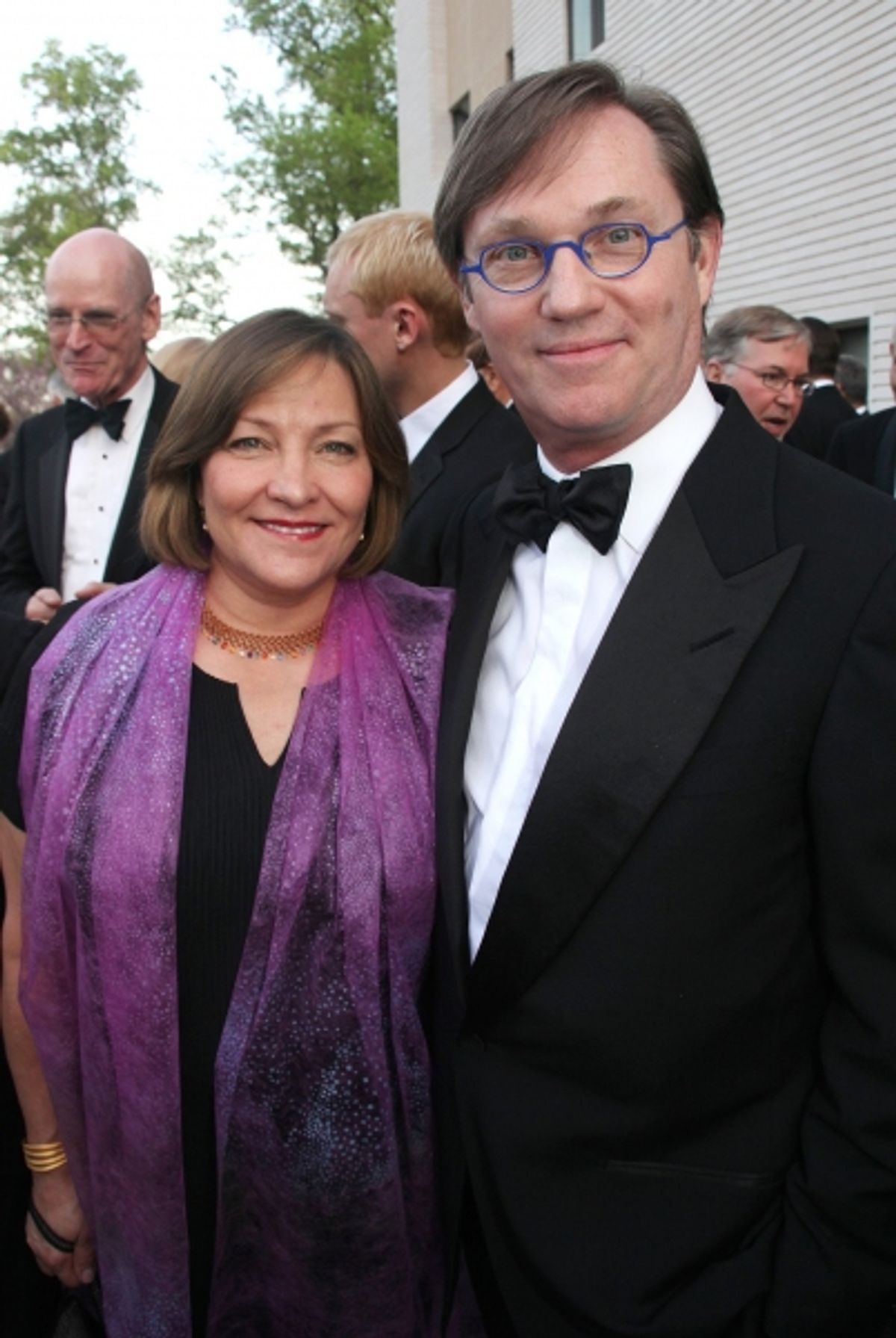 Richard Thomas and Wife Georginia Thomas at 