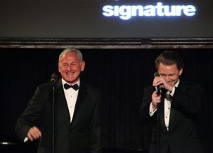 Victor Garber & Jason Danieley @ BroadwayWorld Victor Garber & Jason Danieley Photo