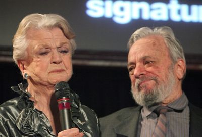 Angela Lansbury and Stephen Sondheim Photo
