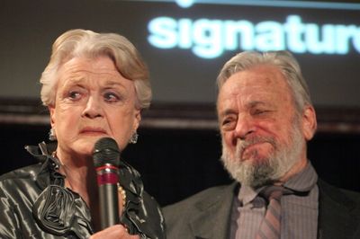 Angela Lansbury and Stephen Sondheim Photo