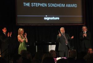 Marin Mazzie, Stephen Sondheim and Eric Schaeffer @ BroadwayWorld Marin Mazzie, Stephen Sondheim and Eric Schaeffer Photo