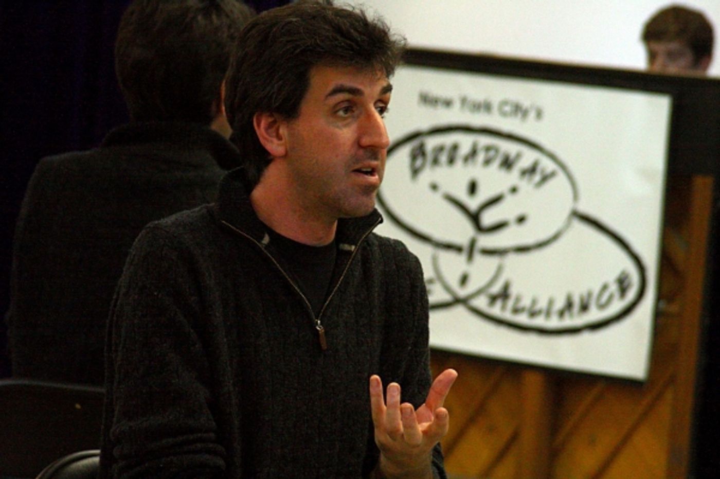 Photo Flash: Jason Robert Brown Visits Students Of Broadway Artists Alliance  Image