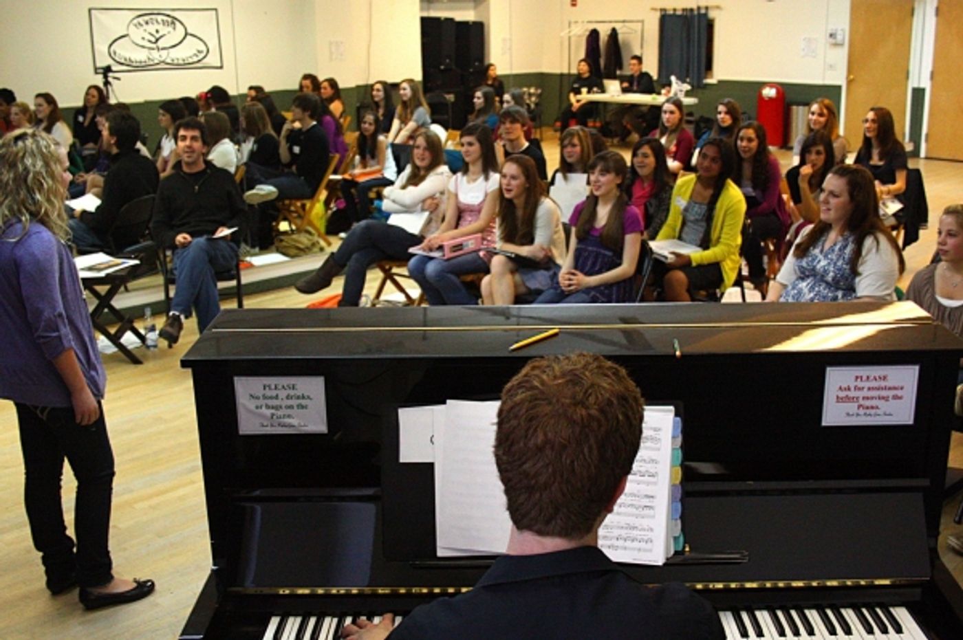 Photo Flash: Jason Robert Brown Visits Students Of Broadway Artists Alliance  Image