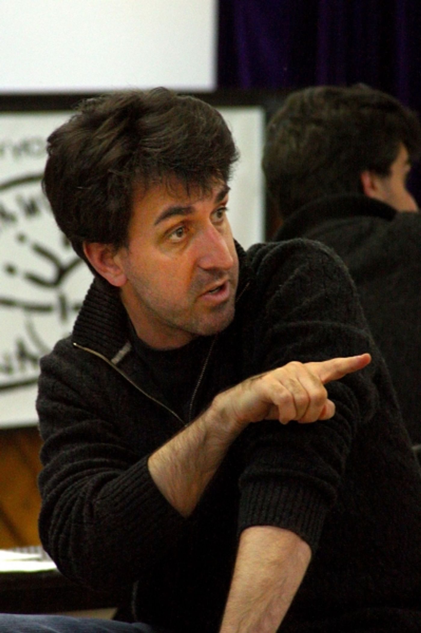 Photo Flash: Jason Robert Brown Visits Students Of Broadway Artists Alliance  Image