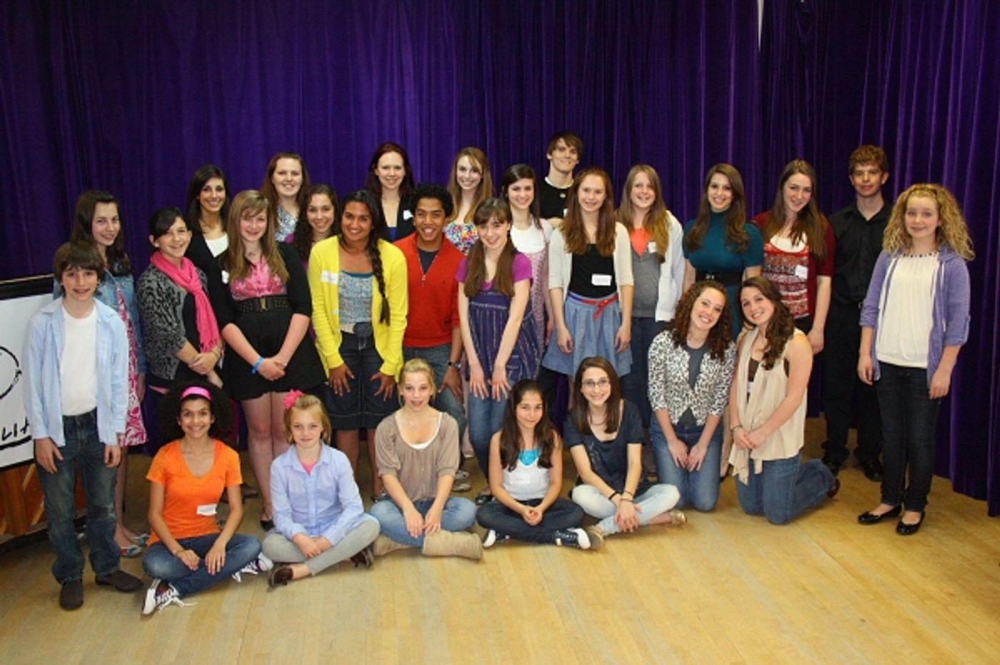 Photo Flash: Jason Robert Brown Visits Students Of Broadway Artists Alliance  Image