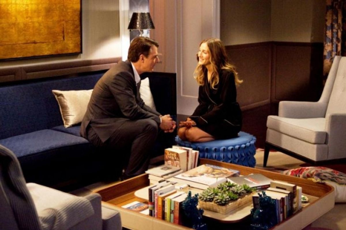 Chris Noth and Sarah Jessica Parker at 