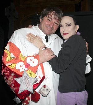 Jim Borstelmann and Bebe Neuwirth Photo