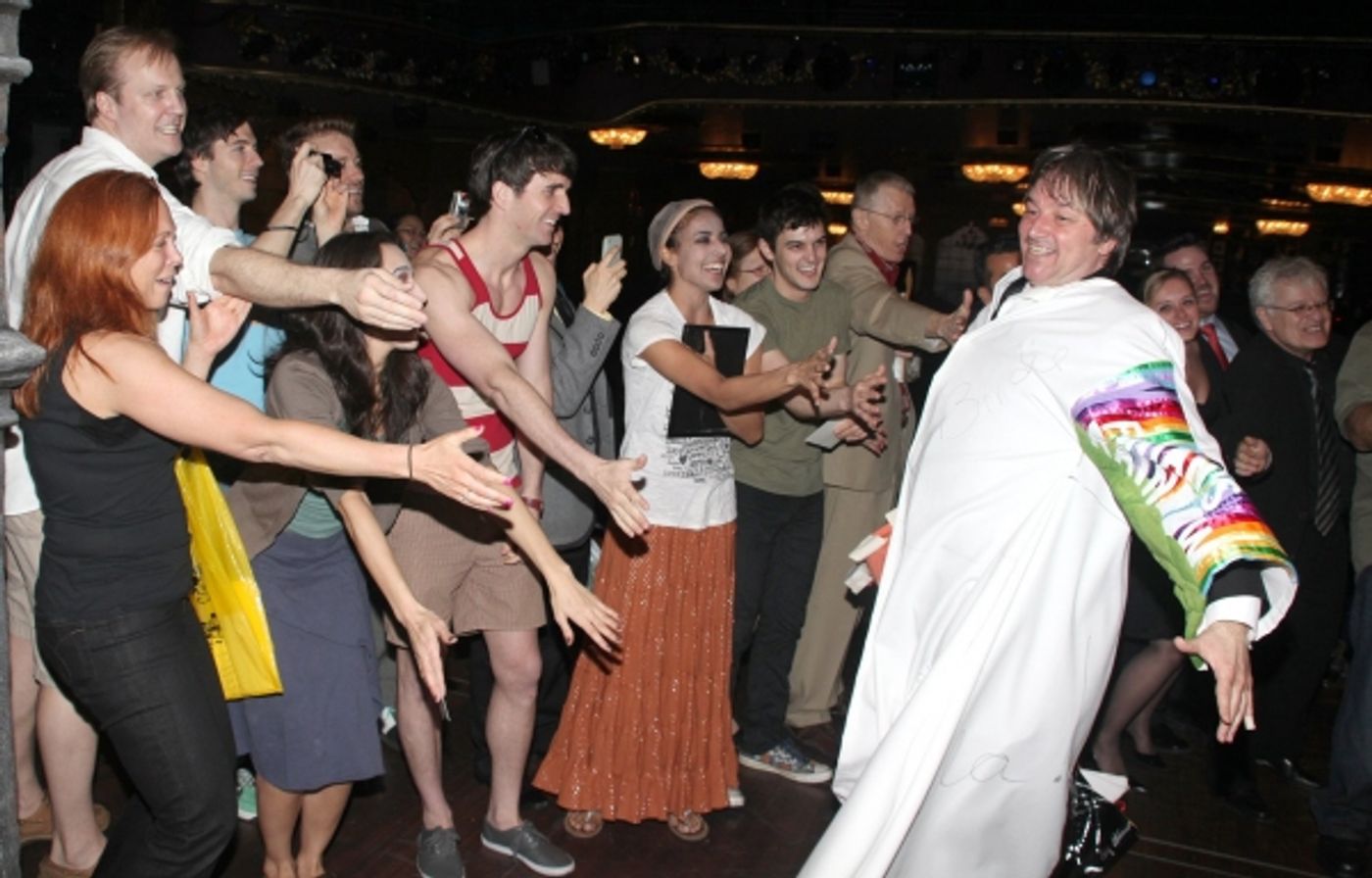 Photo Coverage: THE ADDAMS FAMILY Gypsy Robe Ceremony  Image