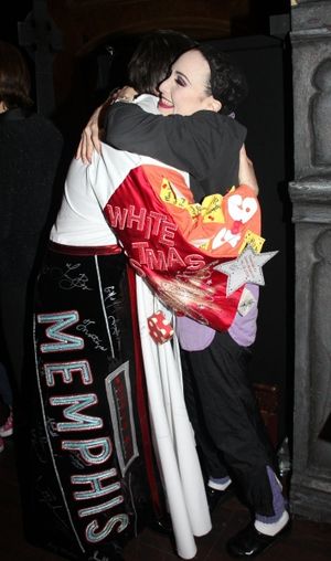 Jim Borstelmann and Bebe Neuwirth Photo