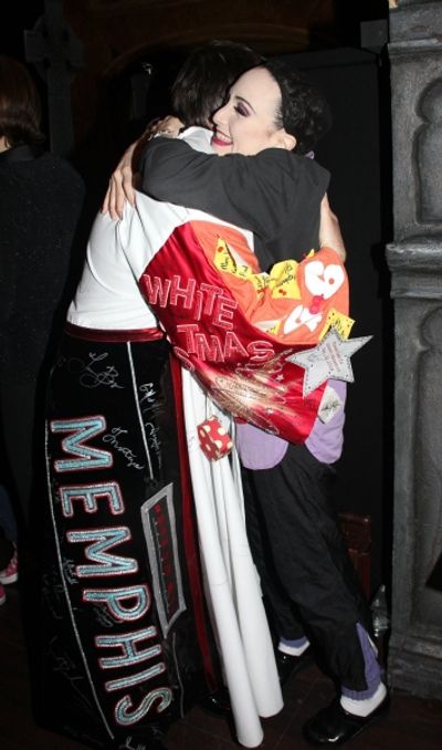 Jim Borstelmann and Bebe Neuwirth Photo