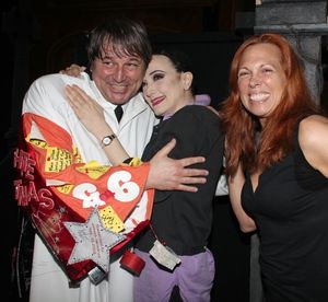 Jim Borstelmann, Bebe Neuwirth and Carolee Carmello Photo