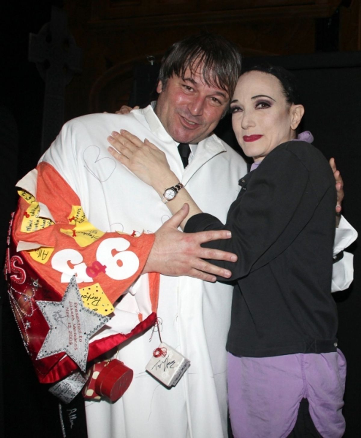 Jim Borstelmann and Bebe Neuwirth at 
