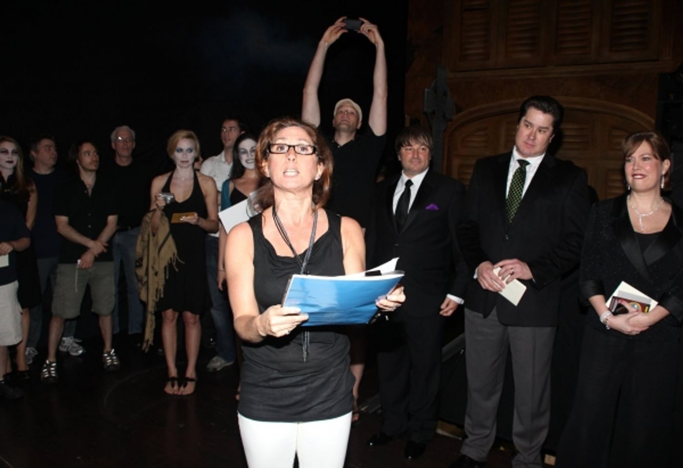 Photo Coverage: THE ADDAMS FAMILY Gypsy Robe Ceremony  Image