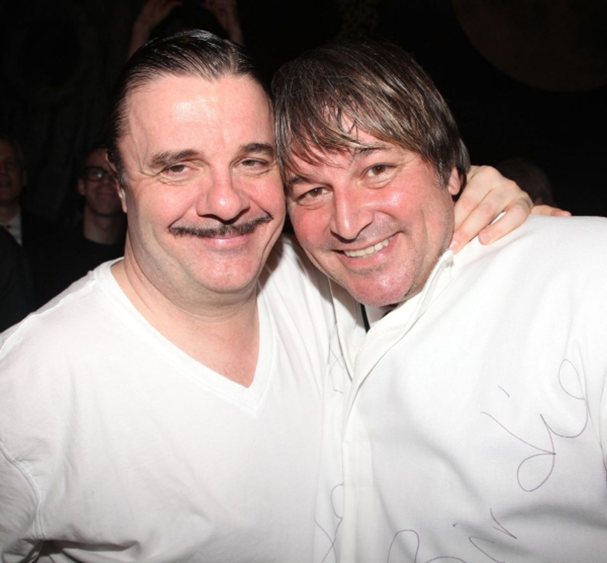Nathan Lane and Jim Borstelmann at 