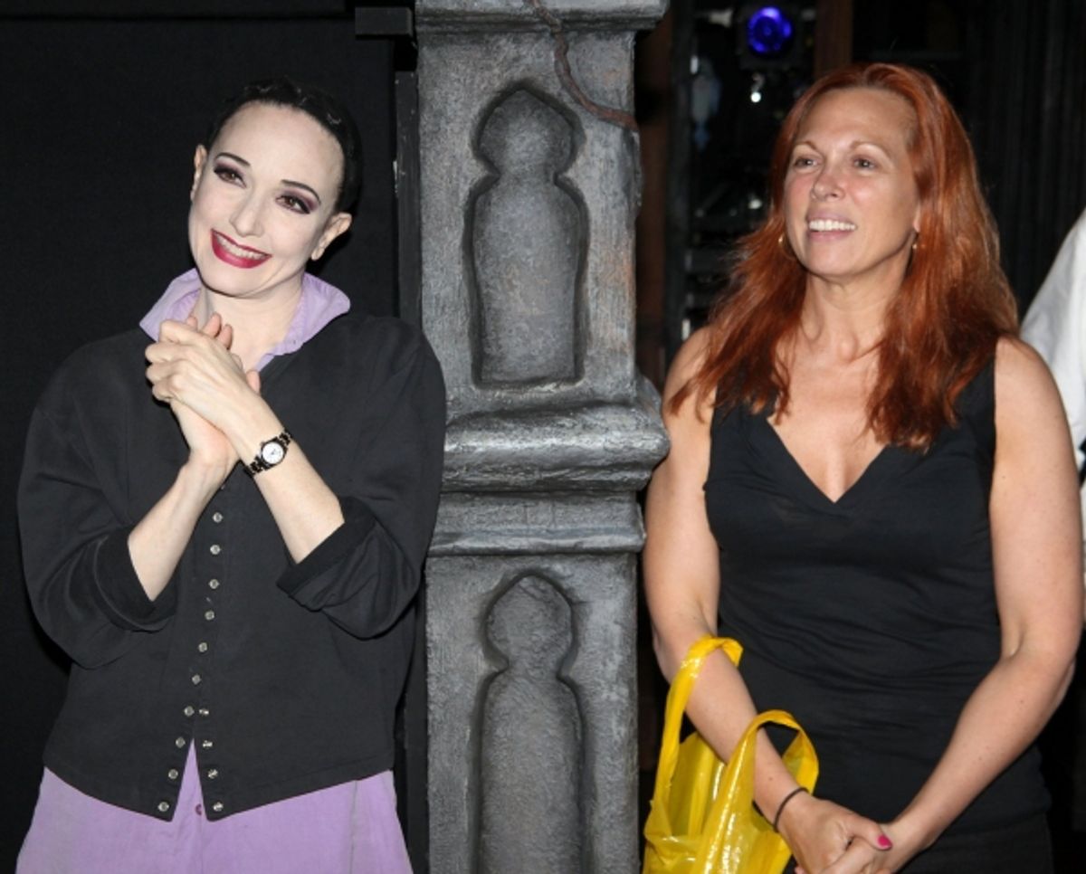 Bebe Neuwirth and Carolee Carmello at 