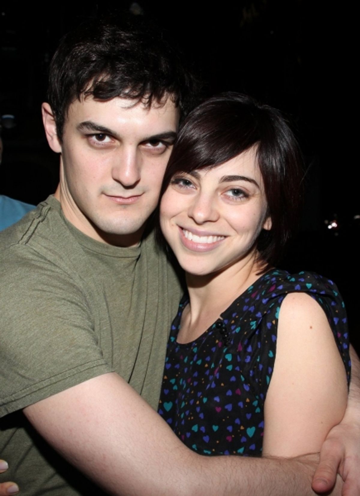 Wesley Taylor and Krysta Rodriguez at 