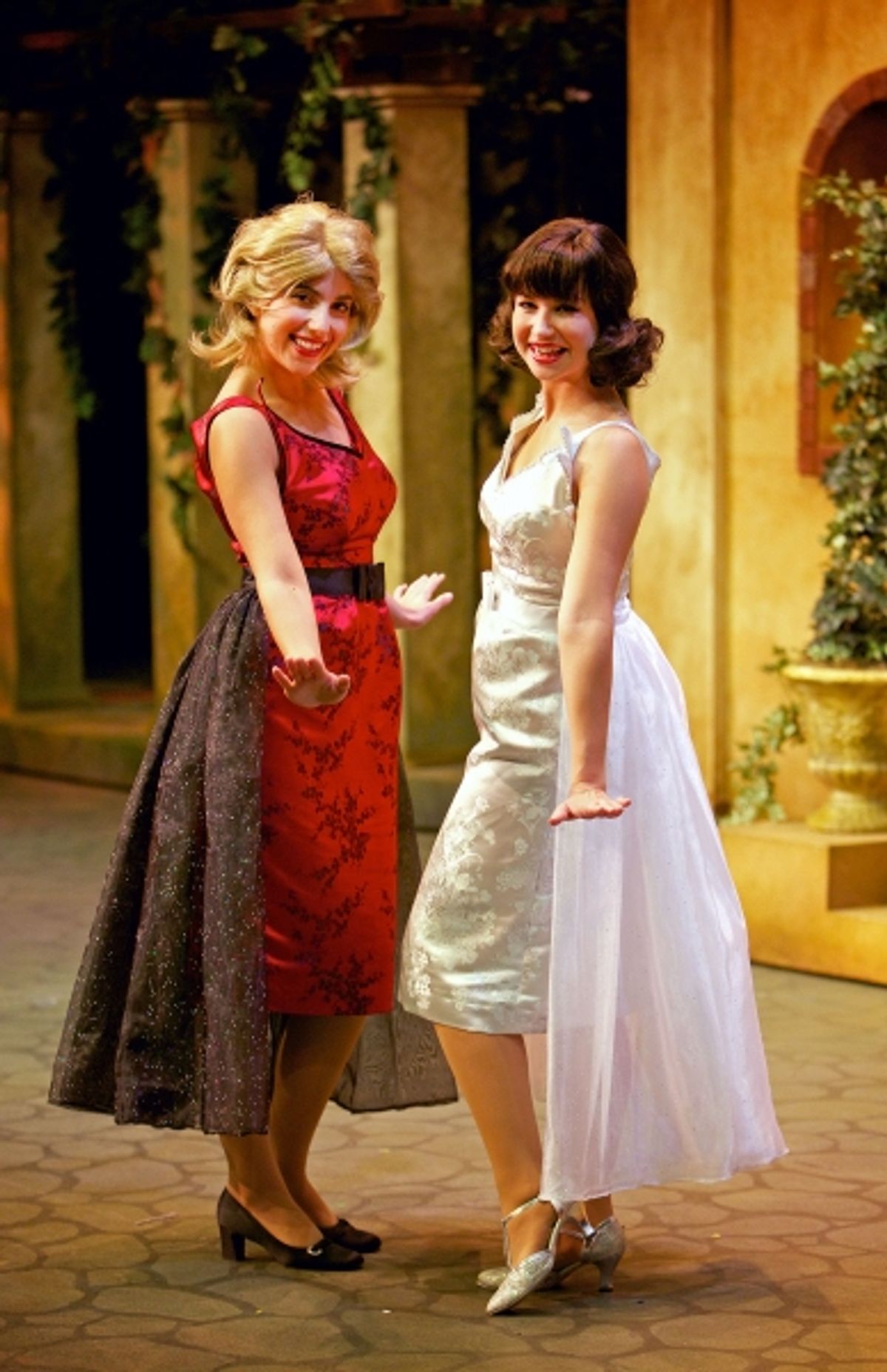 Andrea Mellos and Katie Hardy at 