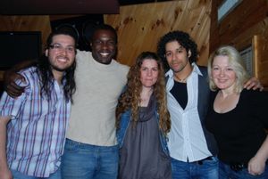 Arranger Jaime Lozano, Composer of Dare to Go Beyond Joshua Henry, assitant creative/ Photo