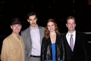 Jamie Jackson, John Behlmann, Kate MacCluggage and Cameron Folmar @ BroadwayWorld Jamie Jackson, John Behlmann, Kate MacCluggage and Cameron Folmar Photo
