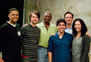 Avery Glymph, Mark J. Sullivan, Charlie Robinson, Matthew Lopez, Lou Spisto and Giovanna Sardelli @ BroadwayWorld Avery Glymph, Mark J. Sullivan, Charlie Robinson, Matthew Lopez, Lou Spisto and Giova Photo