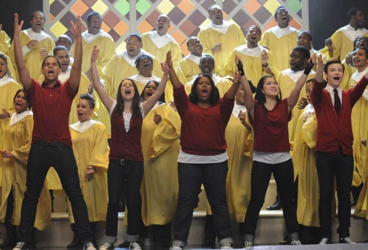 Photos: New Images from GLEE's Madonna Episode Photos: New Images from GLEE's Madonna Episode Image