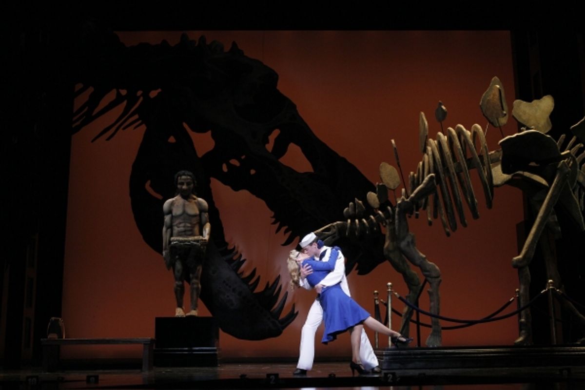 The Natural History Museum is an educational experience for Claire (Billie Wildrick) and Ozzie (Greg McCormick Allen) when science meets romance at 