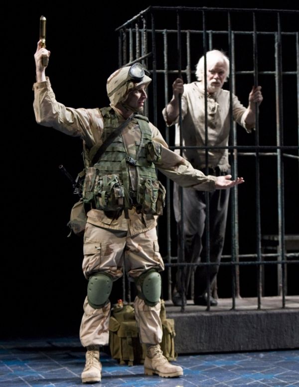 Brad Fleischer as Kev and Kevin Tighe as the Tiger Photo