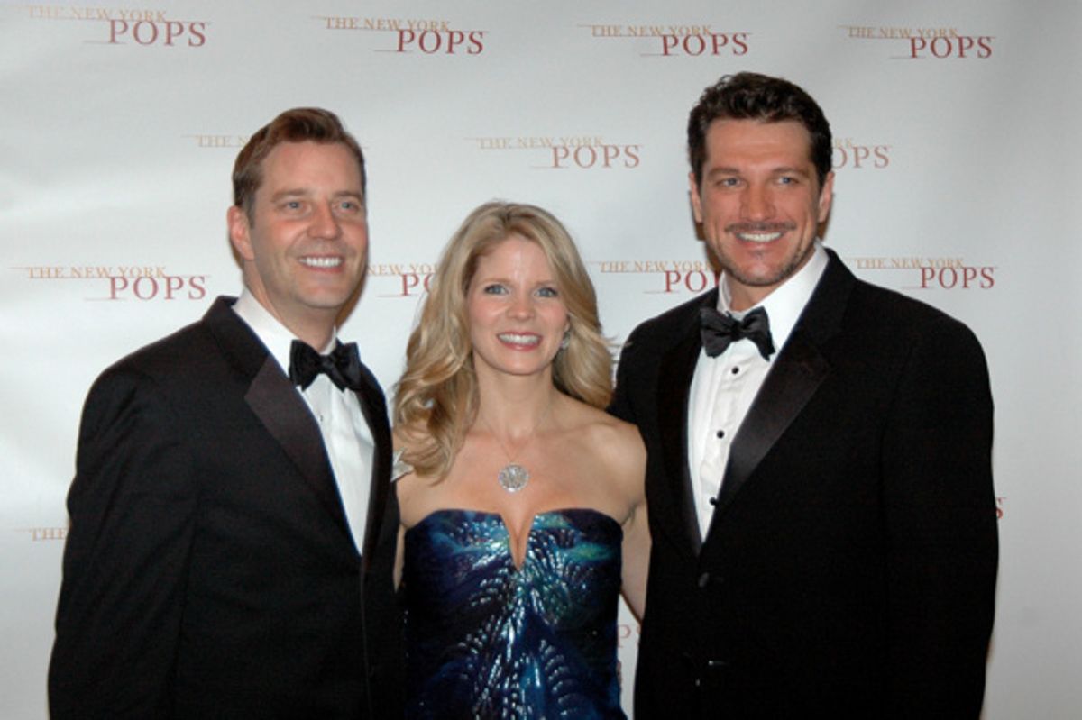 Steven Reineke, Kelli O'Hara and Paulo Szot at 