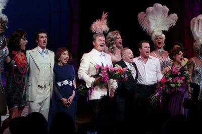 Kelsey Grammer, Douglas Hodge, Jerry Herman, Christine Andreas Photo