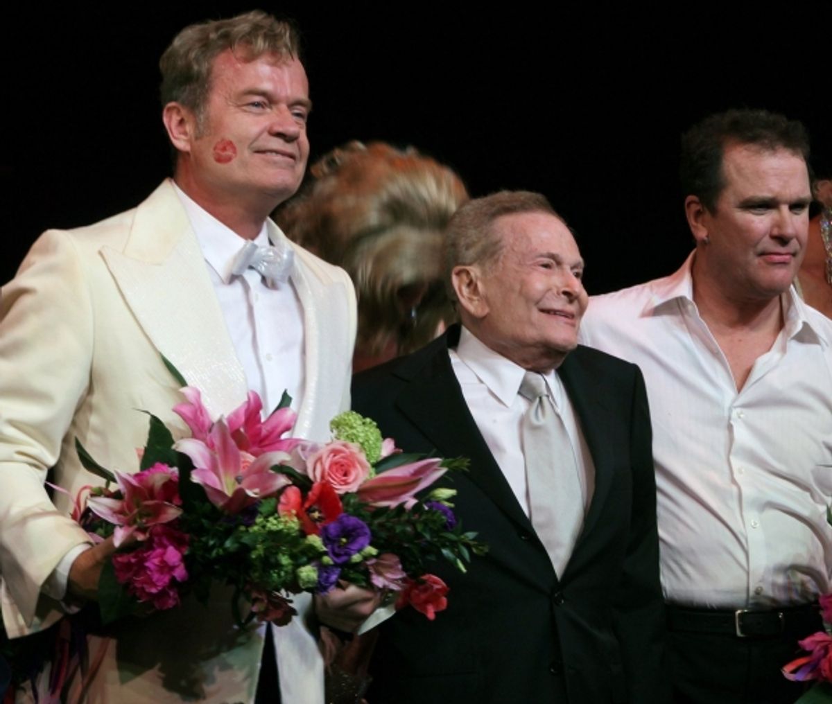 Kelsey Grammer, Jerry Herman, Douglas Hodge at 