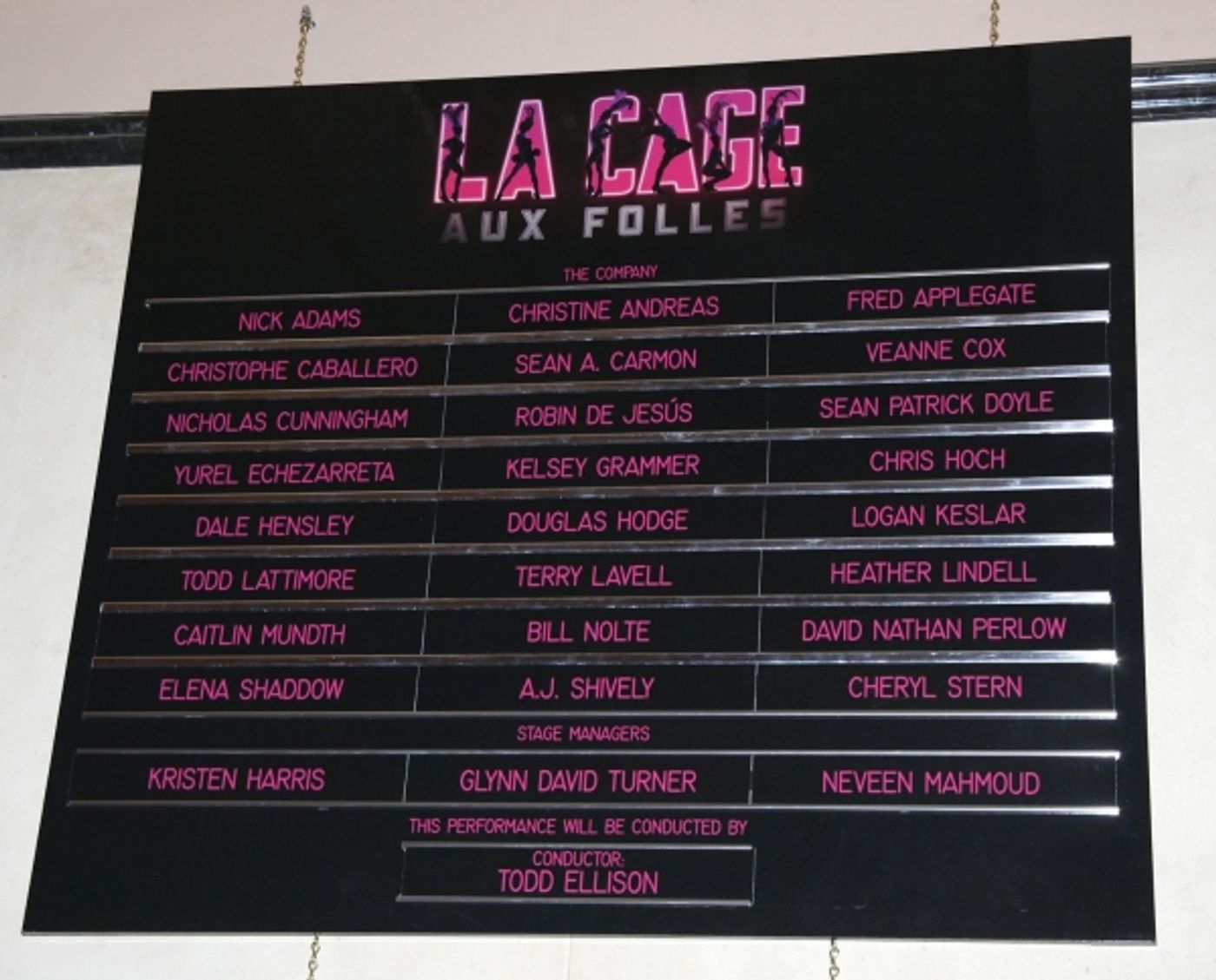 Photo Coverage: LA CAGE AUX FOLLES Opening Night Curtain Call!  Image
