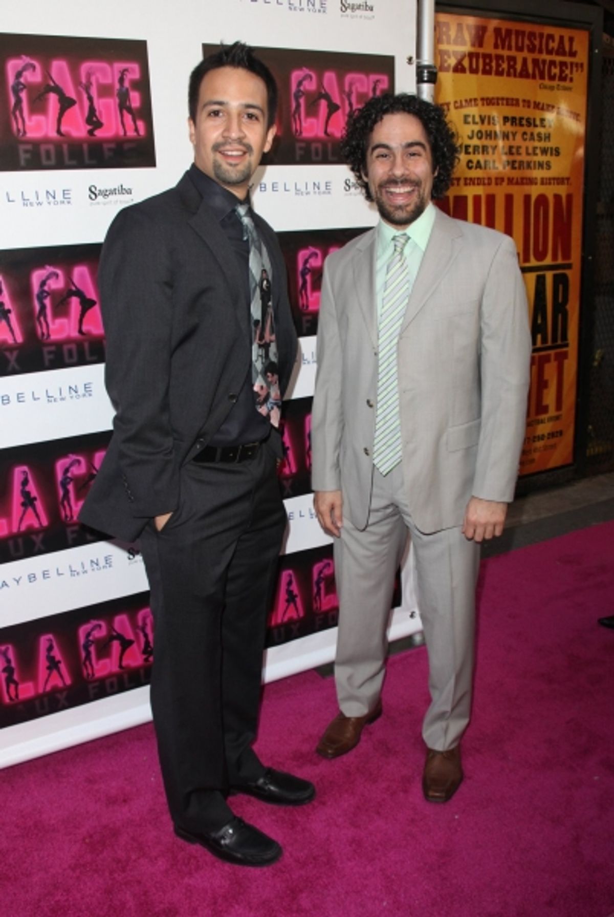 Alex Lacamoire and Lin-Manuel Miranda at 