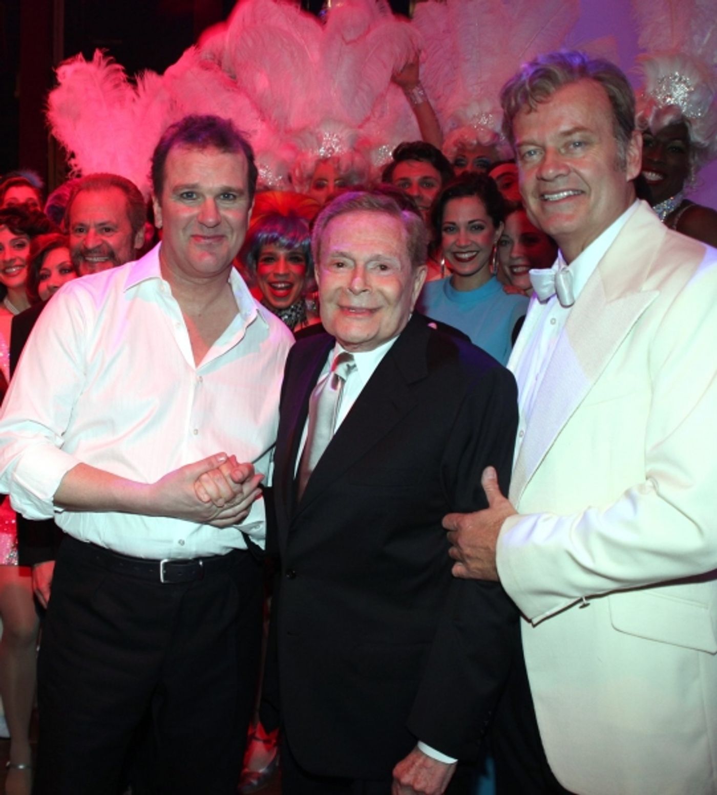 Photo Coverage: Backstage at LA CAGE AUX FOLLES with Jerry Herman!  Image