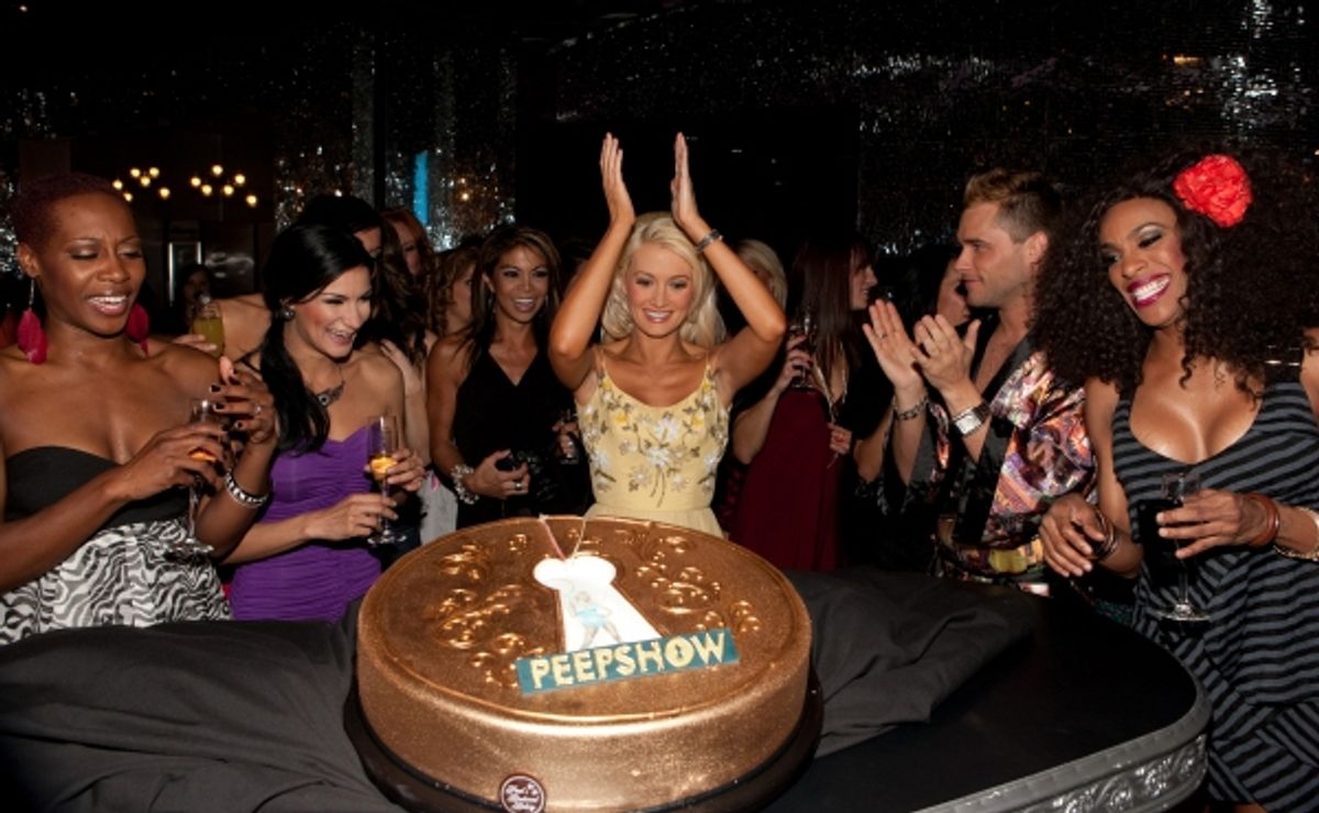 Holly Madison and the Cast of PEEPSHOW at 