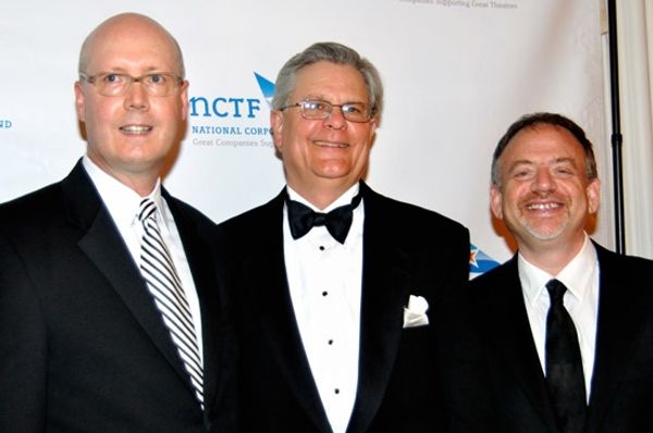 Bruce Whitacre, Charles Dillingham and Marc Shaiman Photo