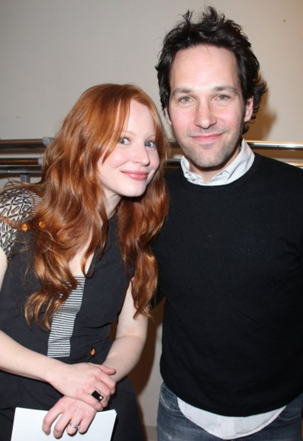 Lauren Ambrose and Paul Rudd Photo