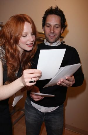 Lauren Ambrose and Paul Rudd Photo