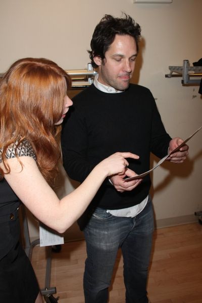 Lauren Ambrose and Paul Rudd Photo