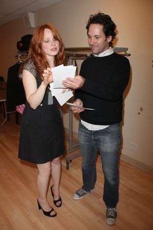 Lauren Ambrose and Paul Rudd Photo