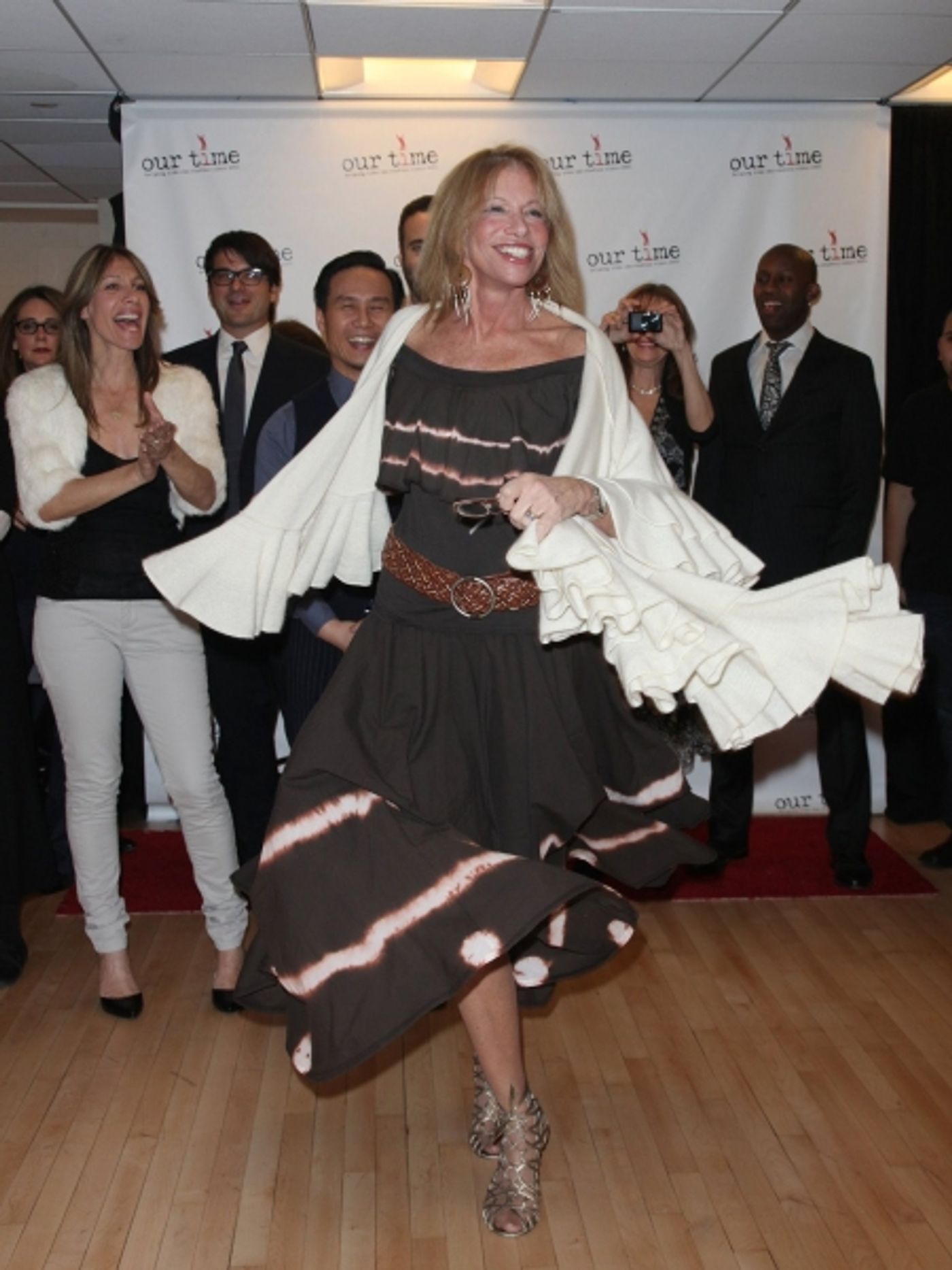 Photo Coverage: Our Time - Backstage  Image