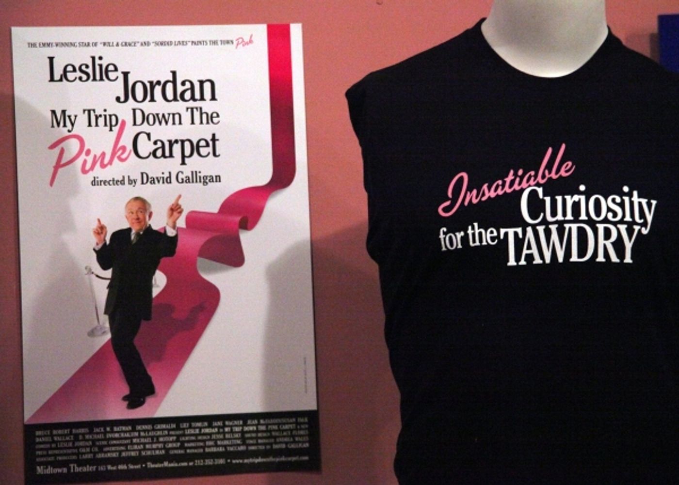 Photo Coverage: Leslie Jordan Backstage Photo Coverage: Leslie Jordan Backstage Image