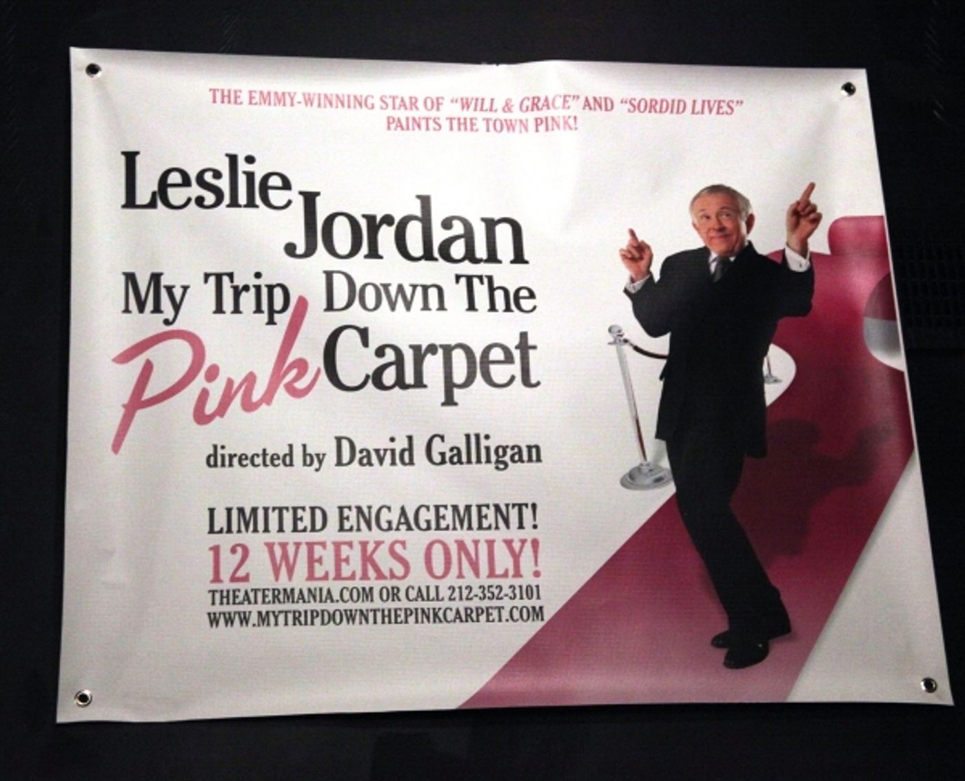 Photo Coverage: Leslie Jordan Backstage Photo Coverage: Leslie Jordan Backstage Image