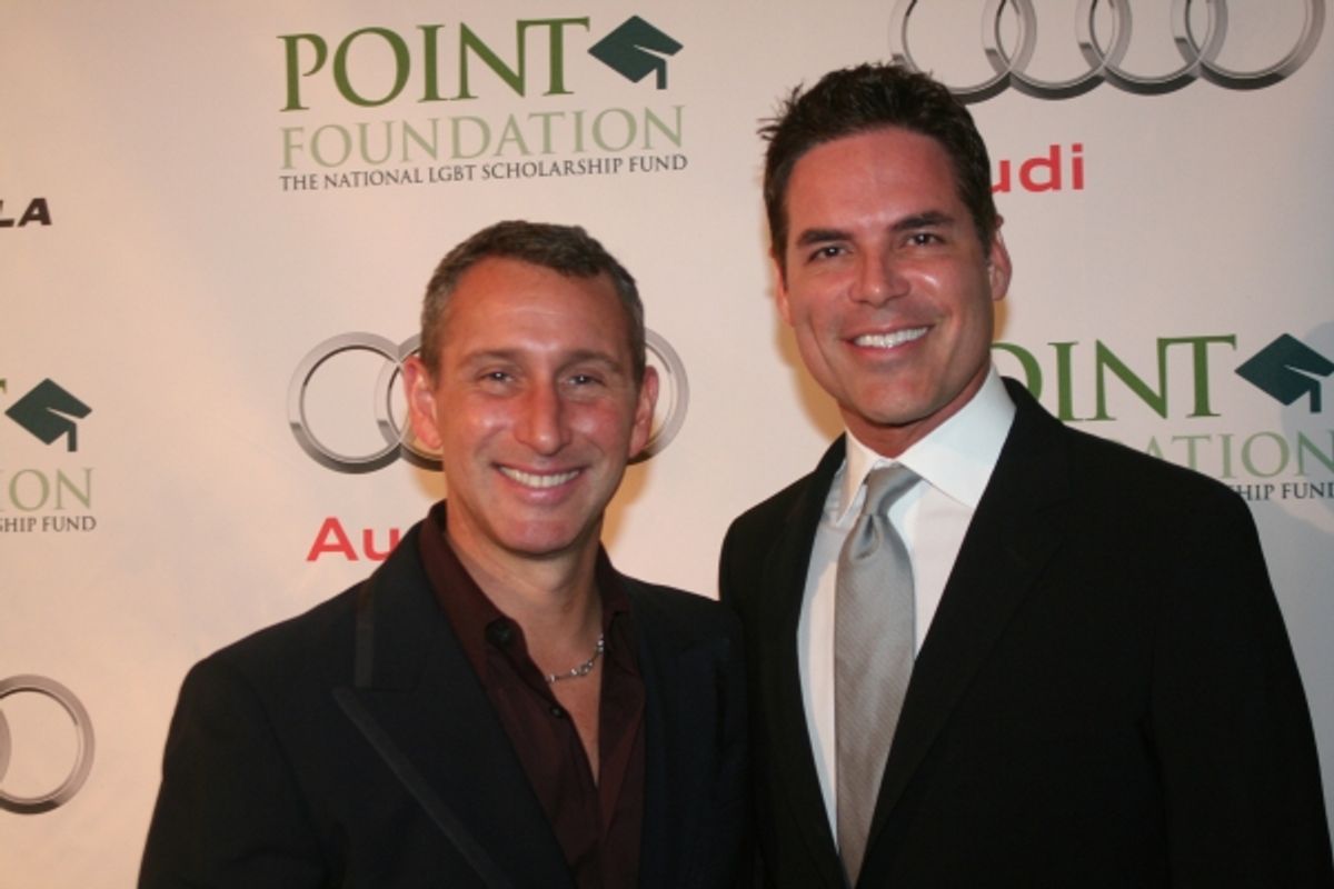 Adam Shankman and Jorge Valencia at 
