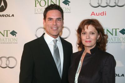 Jorge Valencia and Susan Sarandon Photo
