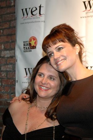 Sasha Eden and Carla Gugino Photo