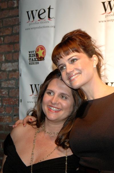 Sasha Eden and Carla Gugino Photo